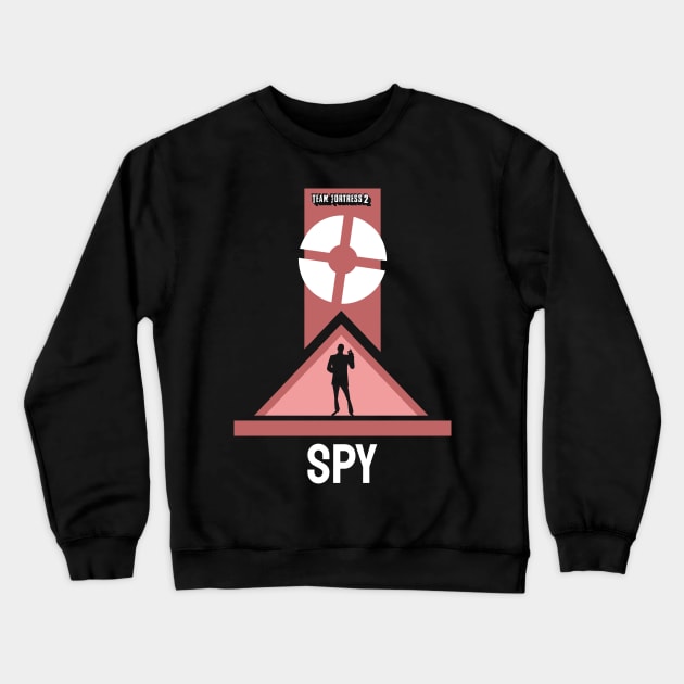 Spy Team Fortress 2 Crewneck Sweatshirt by mrcatguys